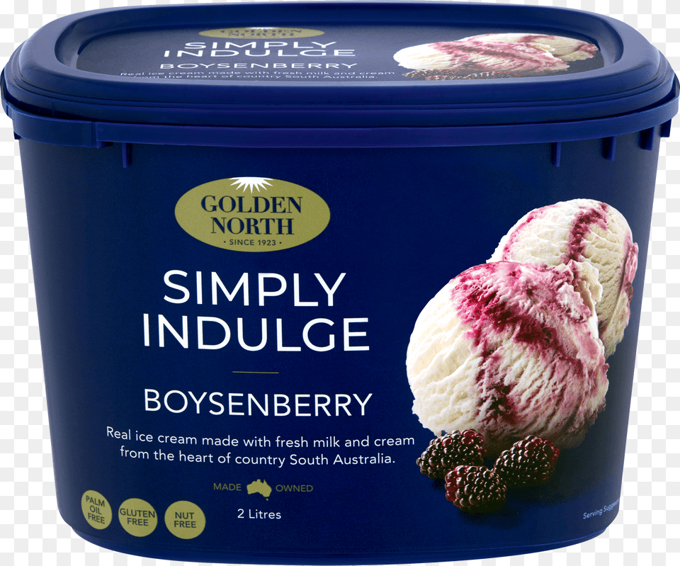 Simply Indulge Boysenberry Ice Cream Boysenberry Ice Cream Tub, Dessert, Food, Ice Cream, Frozen Yogurt Free Png