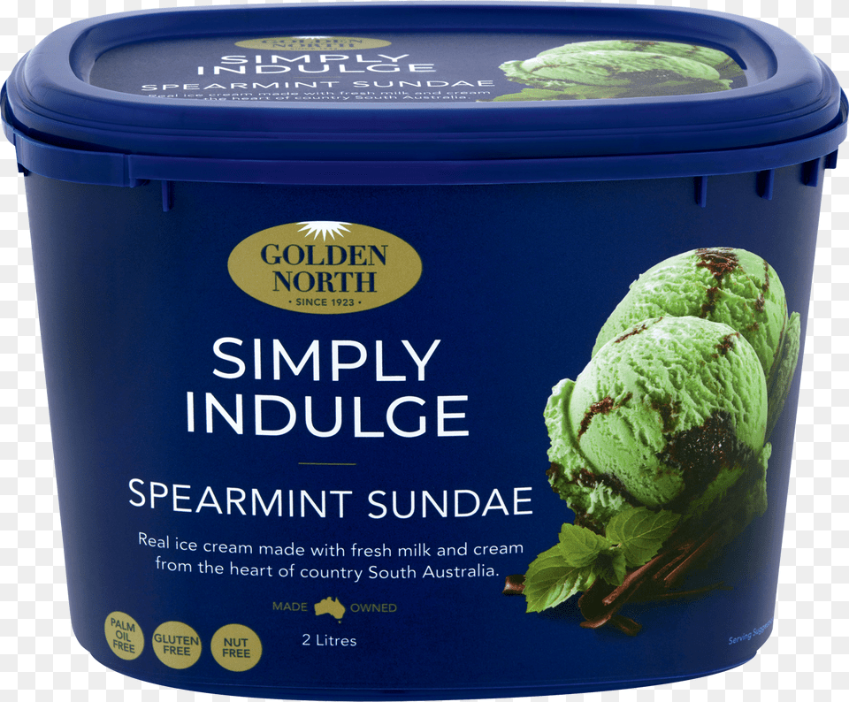 Simply Indulge Spearmint Sundae Boysenberry Ice Cream Tub, Dessert, Food, Ice Cream, Frozen Yogurt Free Png Download