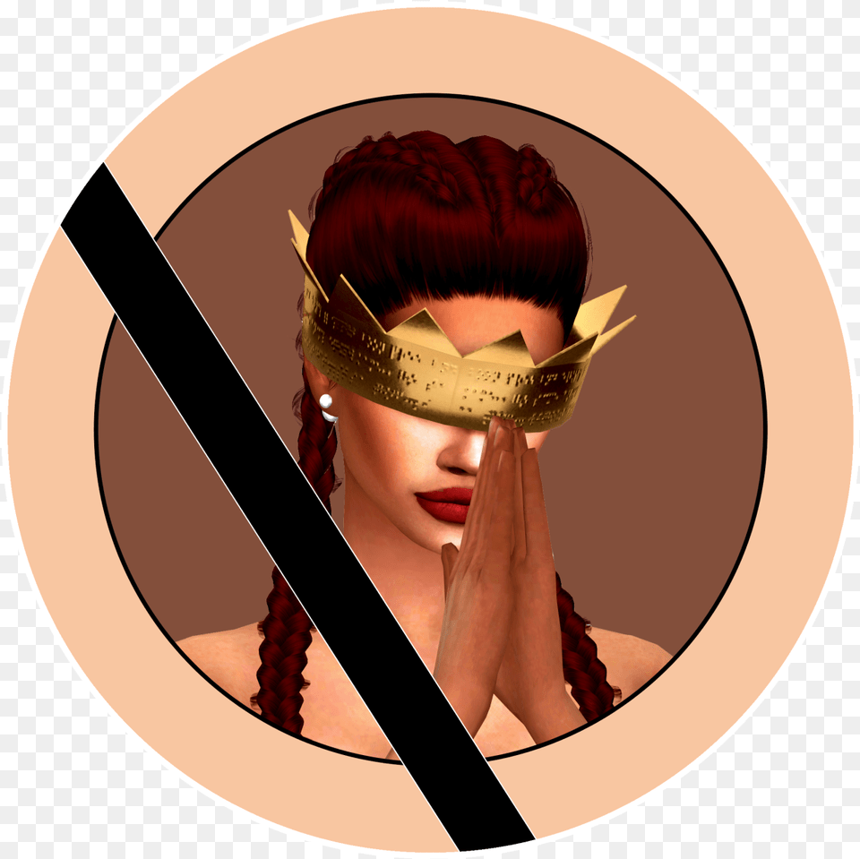 Simply King U2014 I Really Liked The Rihanna Anti Crown By Headpiece, Accessories, Photography, Wedding, Person Free Transparent Png