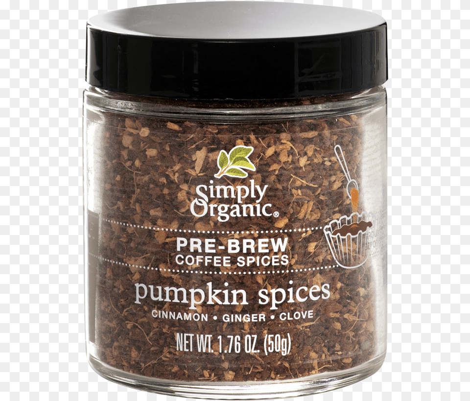 Simply Organic Pre Brew Coffee Spices, Herbal, Plant, Herbs, Tobacco Free Transparent Png