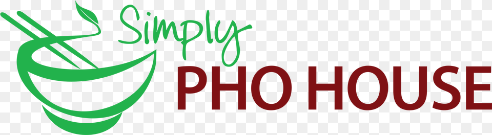 Simply Pho House Graphic Design, Green, Logo, Light Png Image