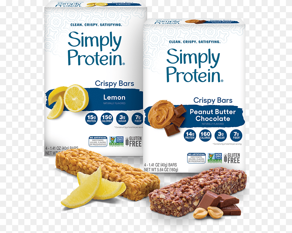 Simply Protein Crispy Bars, Food, Snack, Citrus Fruit, Fruit Png