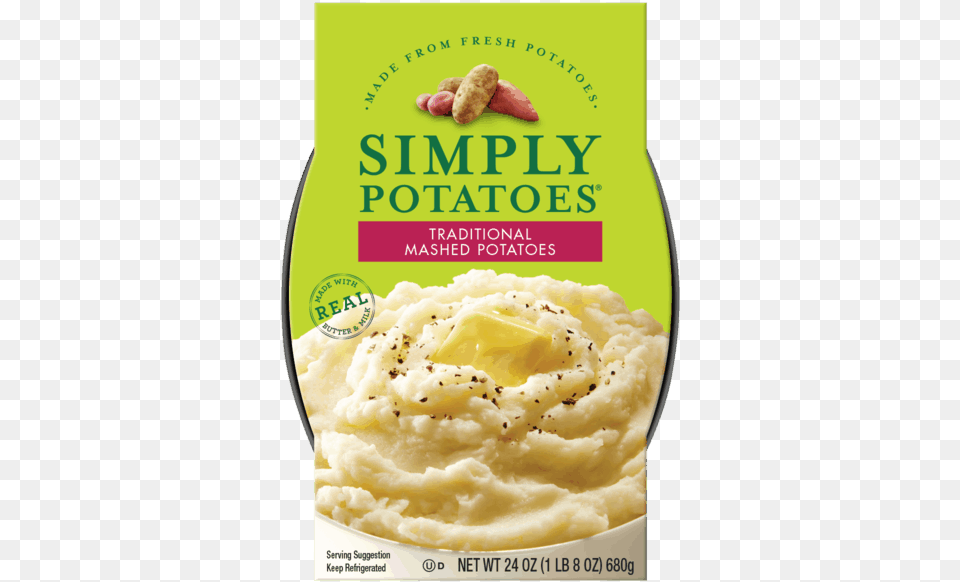 Simply Skinny Mashed Potatoes, Food, Mashed Potato, Ketchup Png Image