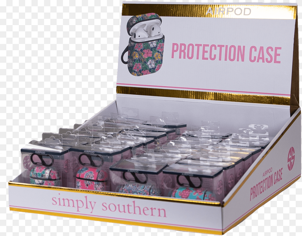 Simply Southern Airpod Case Confectionery, Box, Food, Sweets Png