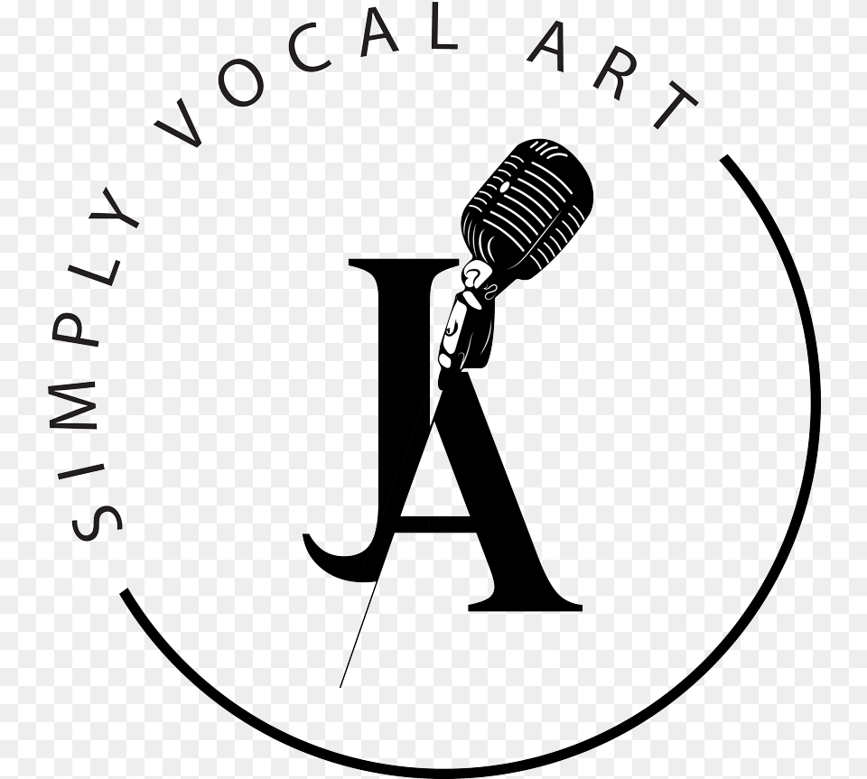 Simply Vocal Art Logo Design Brand Logos Singing, Electrical Device, Microphone, Smoke Pipe Png Image