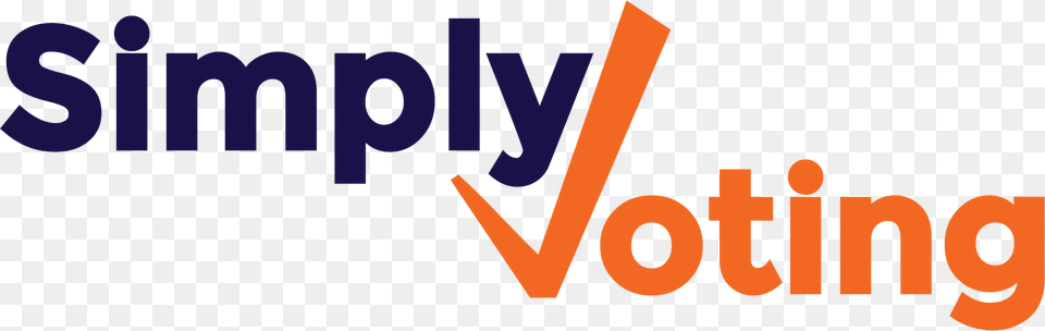 Simply Voting, Logo, Text Png