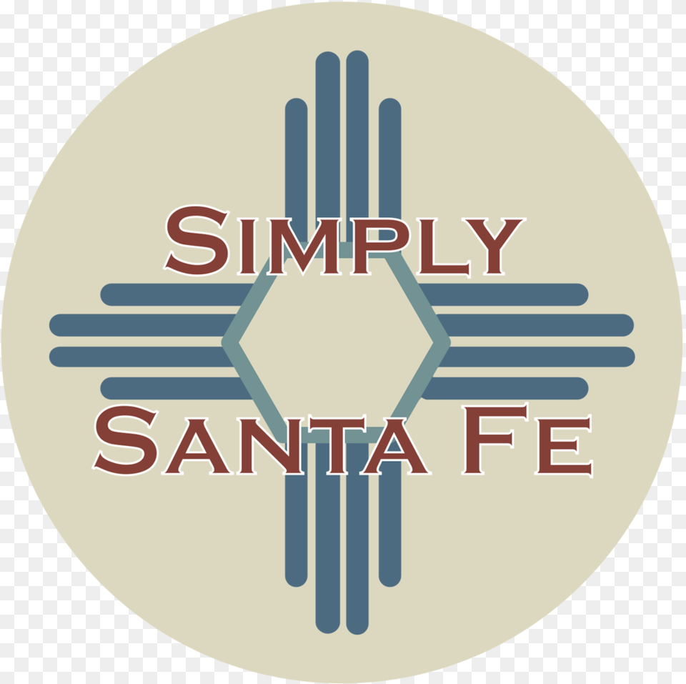 Simplysantafenm Social Logo Circle, Disk, Symbol, City Png