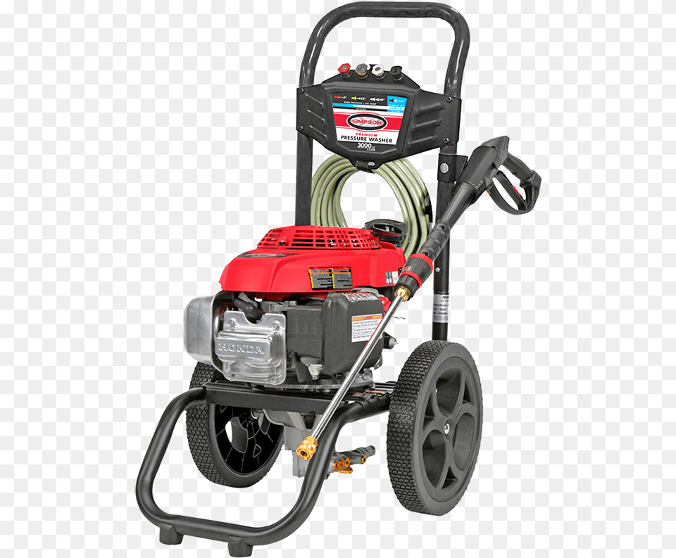 Simpson 3000 Psi Pressure Washer, Grass, Plant, Lawn, Machine Free Png Download
