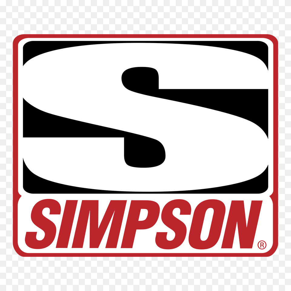 Simpson Racing Logo Transparent Vector, Symbol, Text, Smoke Pipe Png Image