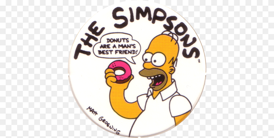Simpsons 02 Homer Simpson Cartoon, Badge, Logo, Symbol, Person Free Transparent Png