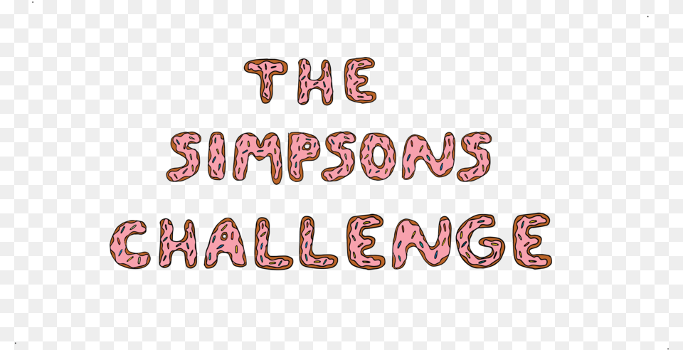 Simpsons 09 Calligraphy, Text Free Transparent Png