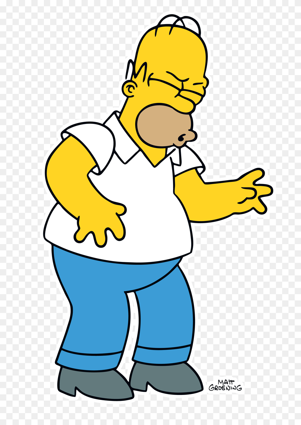 Simpsons, Baby, Person, Cartoon, Face Free Png