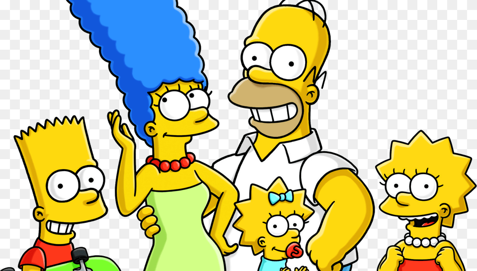 Simpsons, Baby, Person, Cartoon, Face Free Png