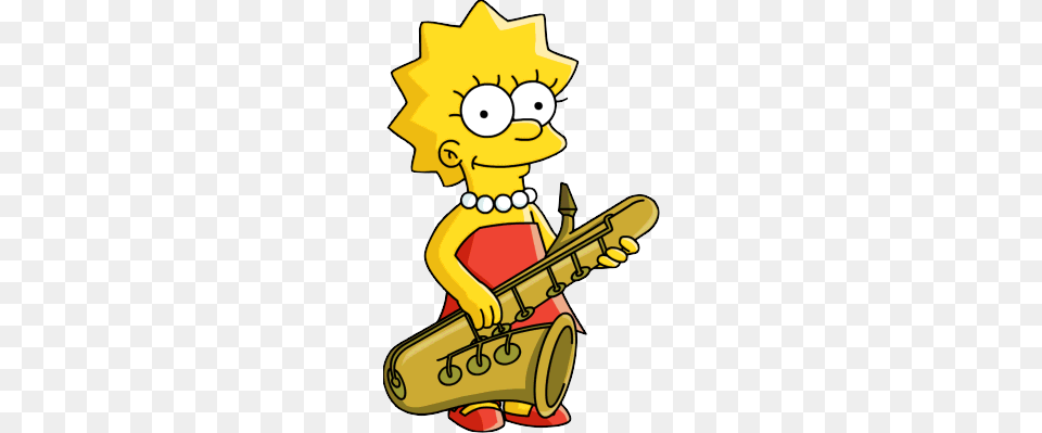Simpsons, Dynamite, Weapon, Musical Instrument, Saxophone Free Png