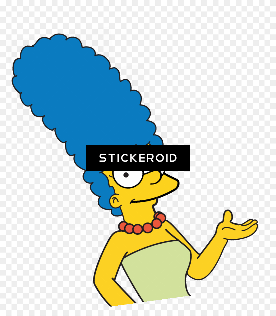 Simpsons Actors Heroes Marge Simpson Transparent, Person, Cleaning, Cartoon Png Image