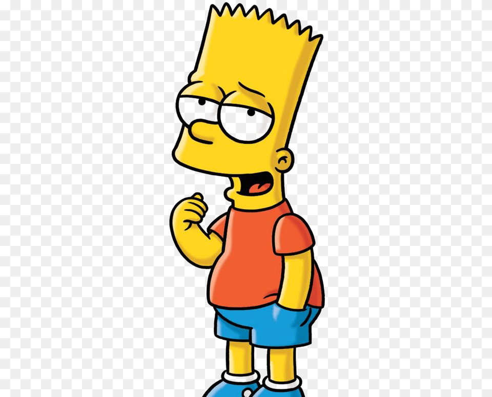 Simpsons Bart, Cleaning, Person, Baby, Cartoon Png Image