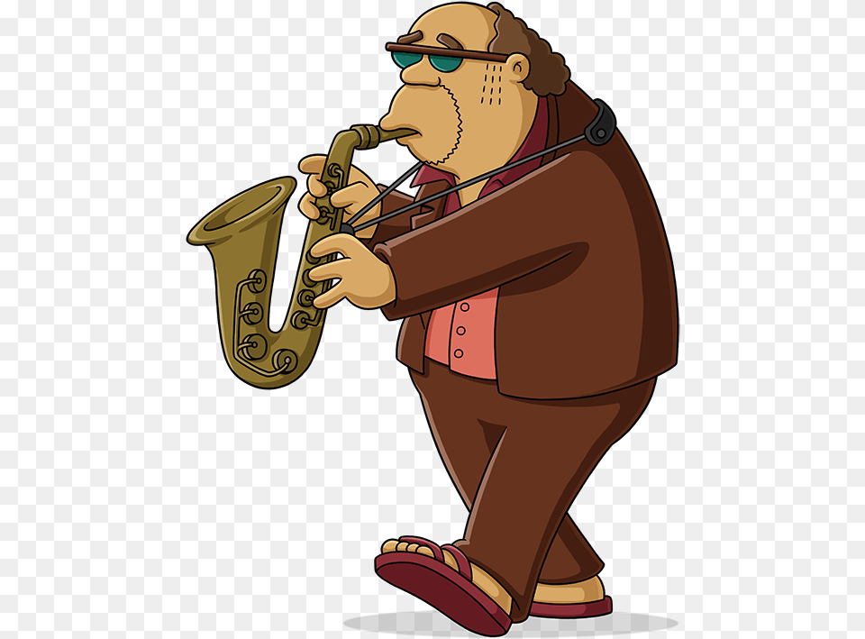 Simpsons Bleeding Gums Murphy Family, Musical Instrument, Adult, Male, Man Png Image