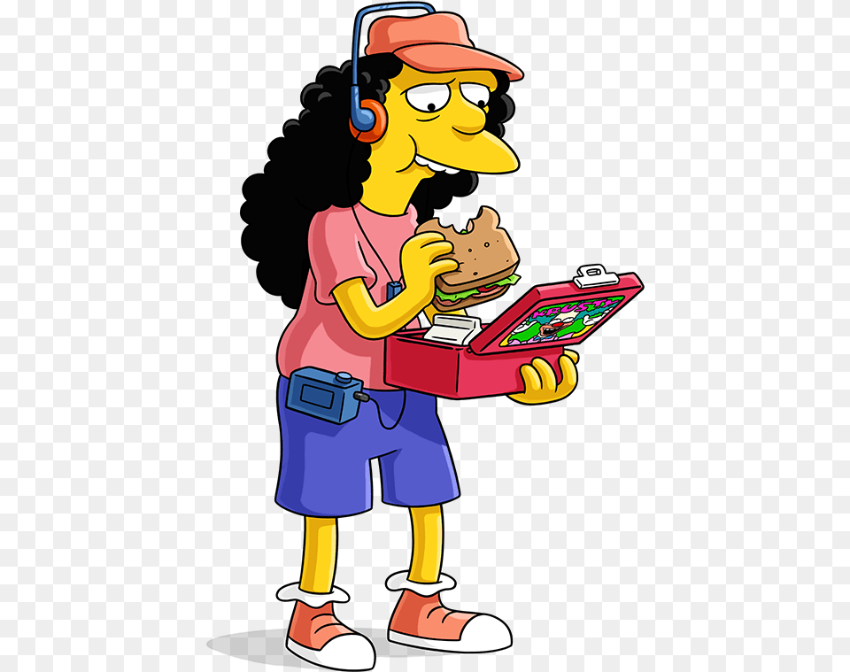 Simpsons Character, Baby, Person, Cartoon, Face Png Image