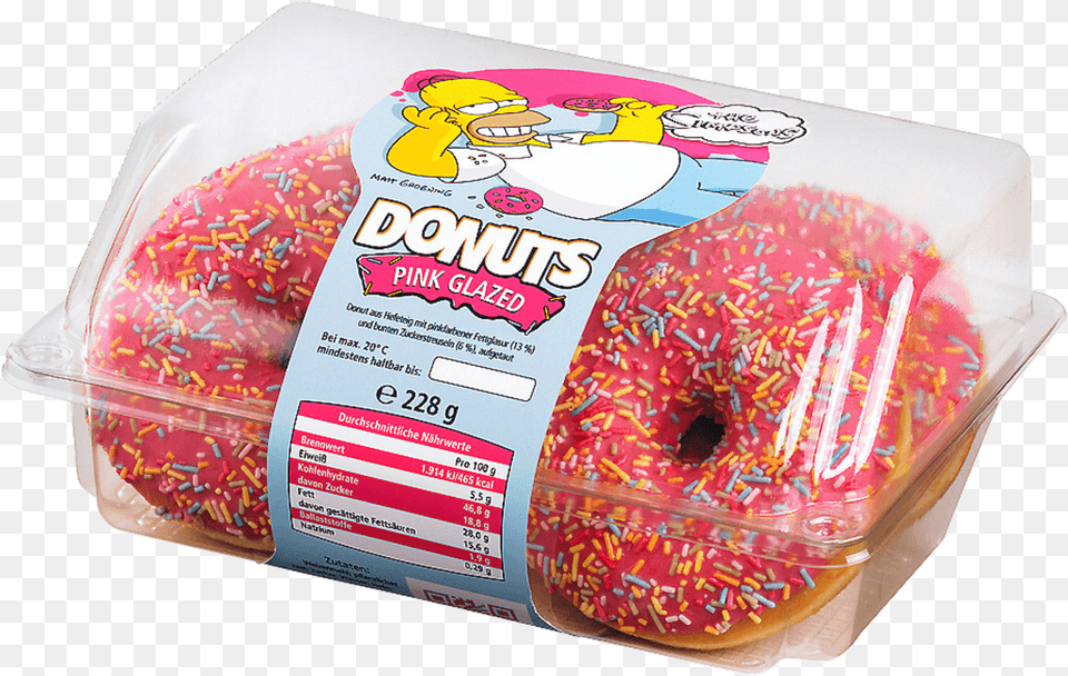 Simpsons Donut Download Doughnut, Food, Sweets, Sprinkles Free Png