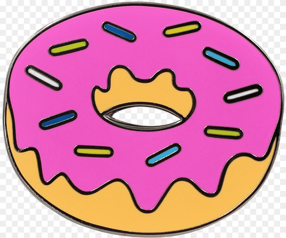 Simpsons Donut Transparent Clip Art, Food, Sweets Png Image