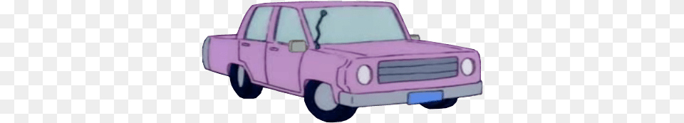 Simpsons Homer Car Pink, Pickup Truck, Transportation, Truck, Vehicle Png Image