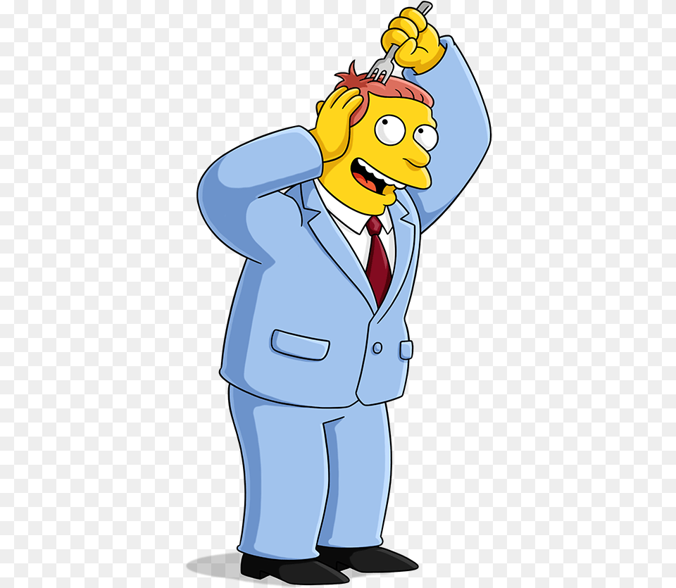 Simpsons Lawyer, Clothing, Coat, Person, Face Png Image