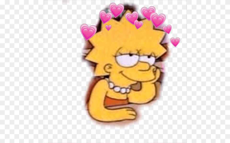 Simpsons Lisasimpson Amor De Simpson De Amor, Art, Graphics, Adult, Person Free Png