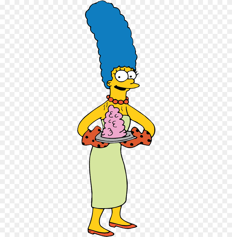 Simpsons Marge Clipart, Baby, Cartoon, Person, Head Png Image