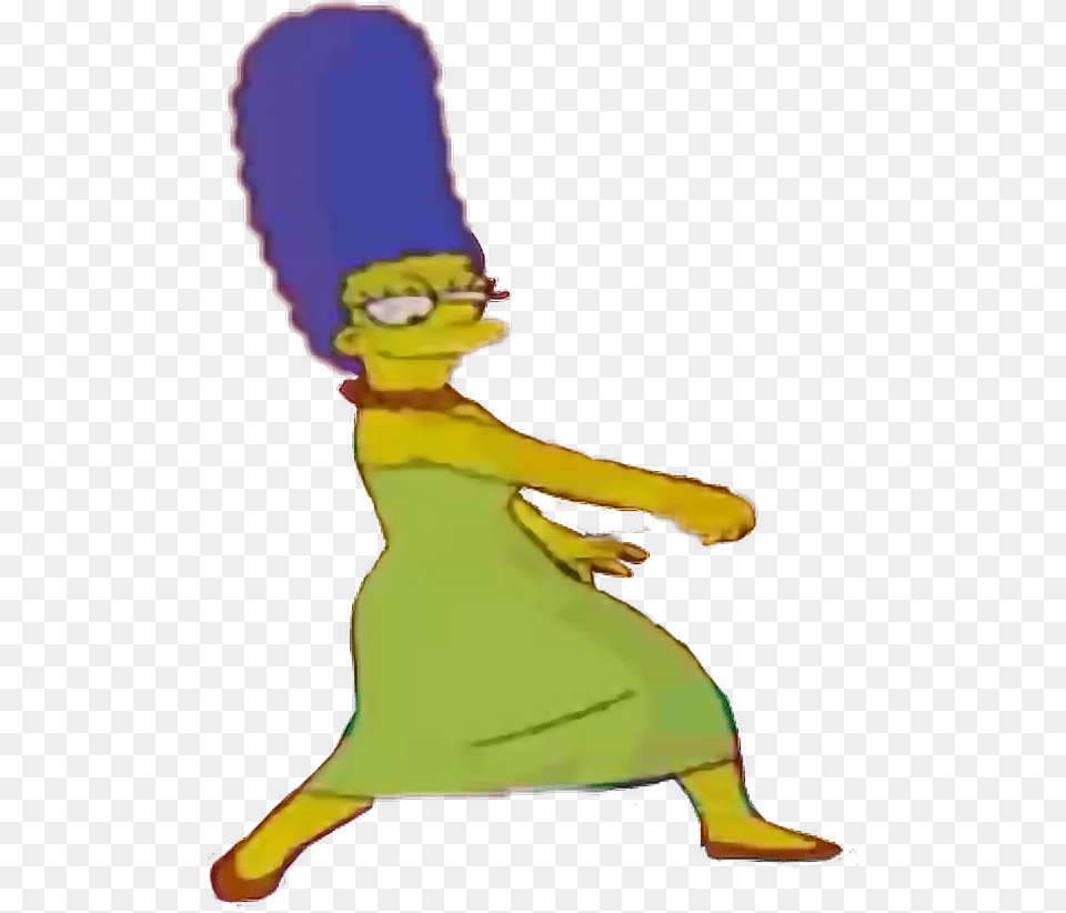 Simpsons Marge Yeet, Cartoon, Person, Performer Png