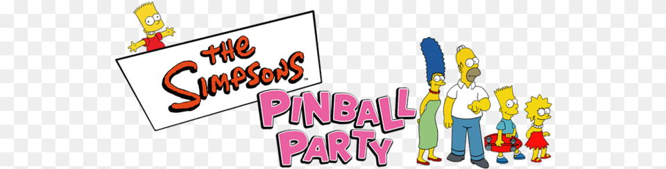 Simpsons Pinball Party Simpsons, Baby, Person, Book, Comics Free Png Download