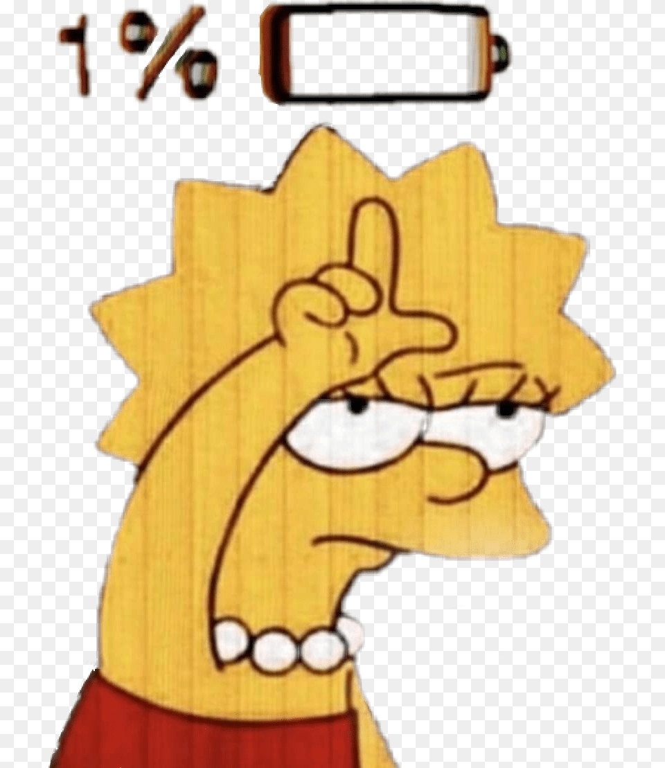 Simpsons Sad Broken Brokenheart Lisa Simpson Loser, Cartoon, Person Png