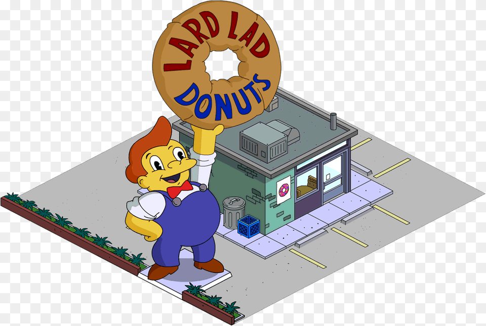 Simpsons Tapped Out Lard Lad Donuts, Baby, Person, Dynamite, Weapon Png Image
