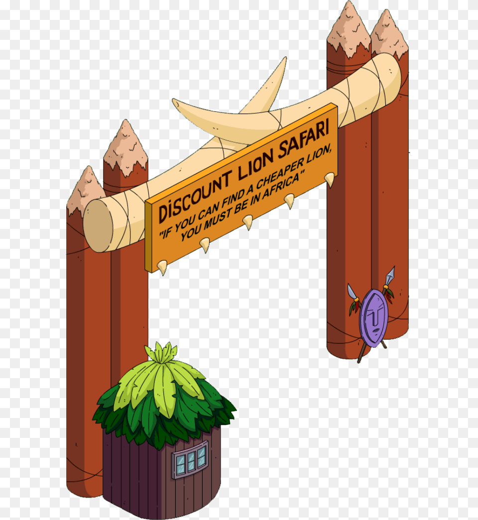 Simpsons Tapped Out Moe39s Ark, Animal, Zoo, Plant, Vegetation Free Transparent Png