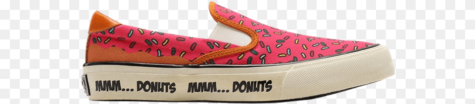 Simpsons X Hogge 39donuts39 The Simpsons, Clothing, Footwear, Shoe, Sneaker Png