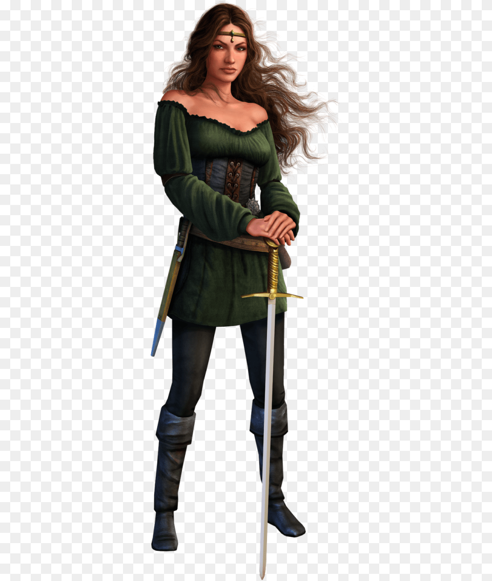 Sims 3 Medieval, Weapon, Sword, Clothing, Sleeve Free Png