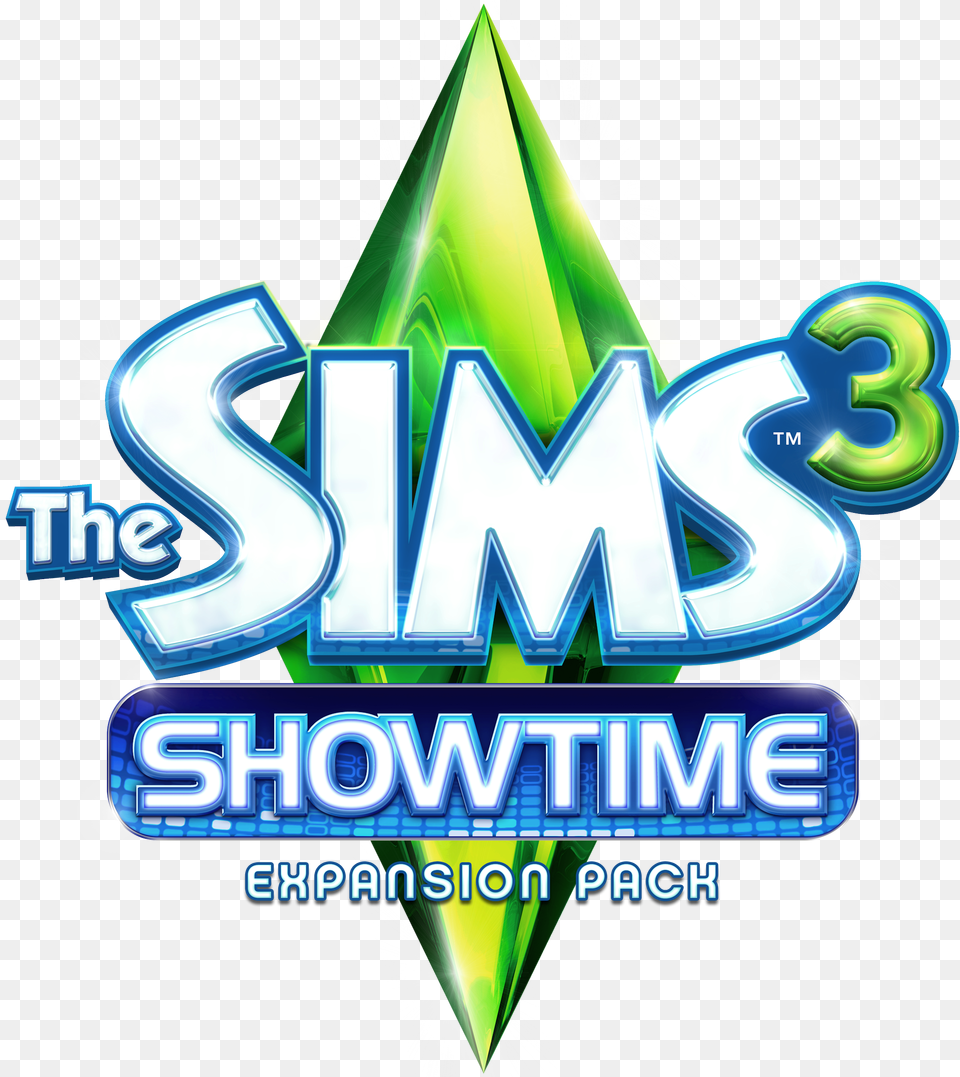 Sims 3 Showtime, Logo, Advertisement Free Transparent Png