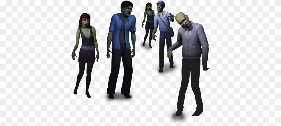 Sims 3 Zombies, Sleeve, Clothing, Long Sleeve, Adult Free Png