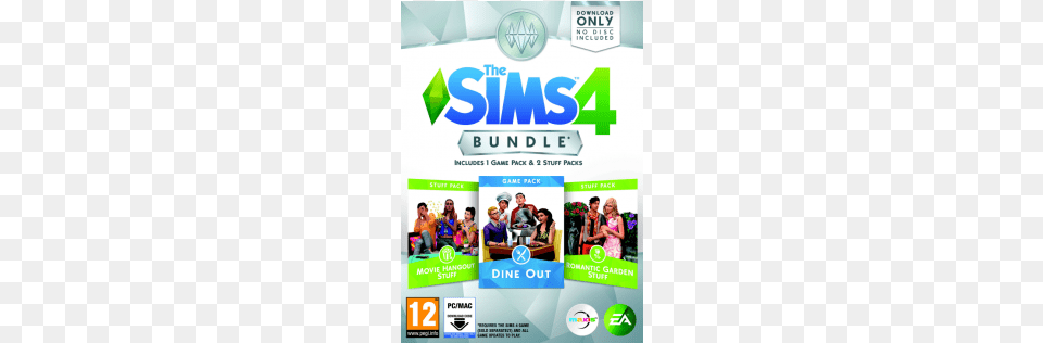 Sims 4 Bundle, Advertisement, Poster, Child, Female Free Transparent Png