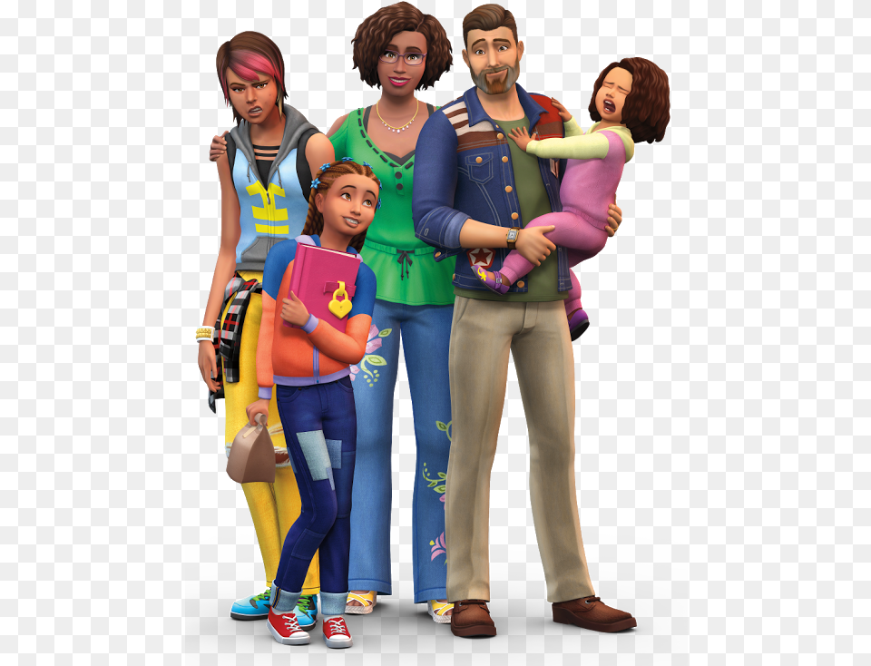 Sims 4 Images The Sims Sims 4 Parenthood, Woman, Male, Pants, Girl Free Png