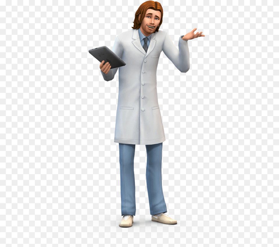 Sims 4 Images The Sims Sims University 4, Lab Coat, Clothing, Coat, Long Sleeve Png