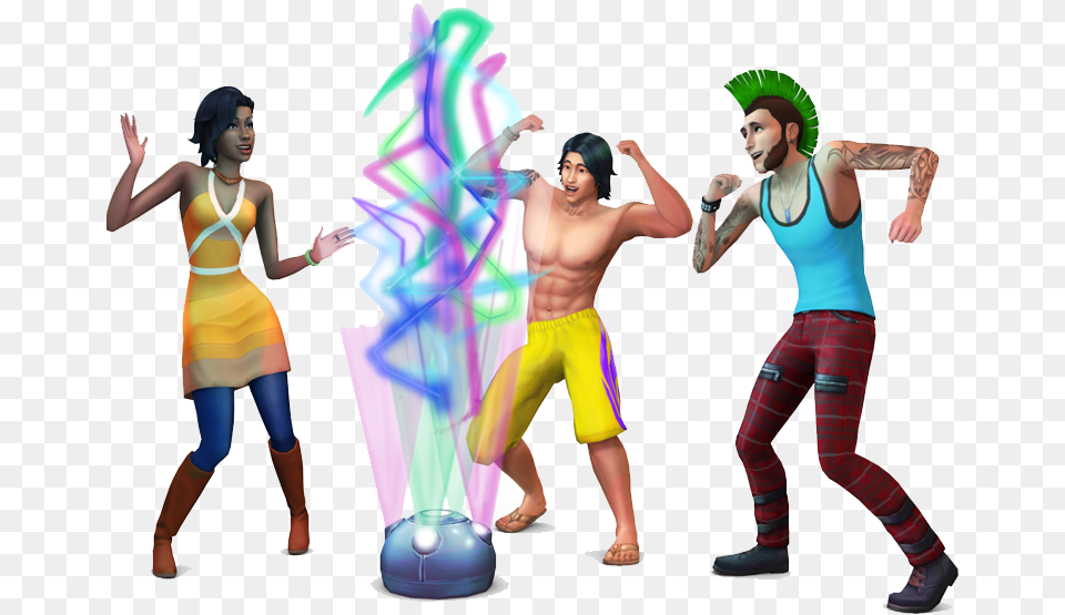 Sims 4 Light Show, Adult, Person, Leisure Activities, Woman Free Png Download