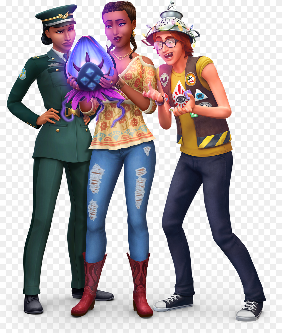 Sims 4 Strangerville Characters Free Transparent Png