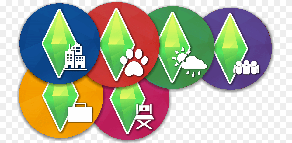 Sims 4 Vertical, Recycling Symbol, Symbol Free Png Download