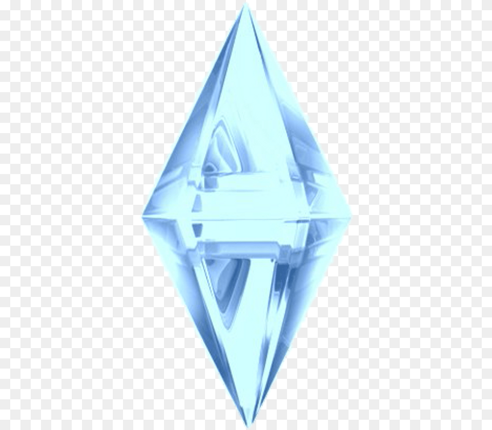 Sims Crystals Crystal Blue Sticker Stickers Tumblr Blue Sims Crystal, Accessories, Jewelry, Diamond, Gemstone Free Transparent Png