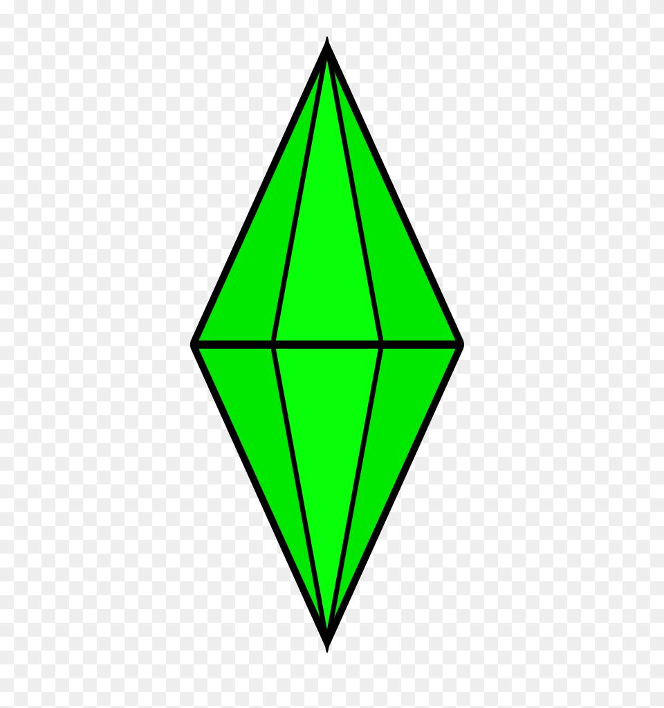 Sims Plumbob, Accessories, Gemstone, Jewelry, Diamond Free Png