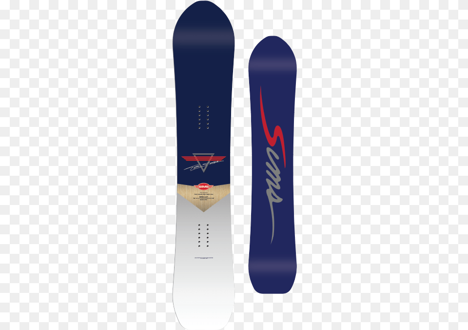 Sims Tom Sims Pro Snowboard Deck Sims Never Summer Sofun, Bottle, Cosmetics Png Image