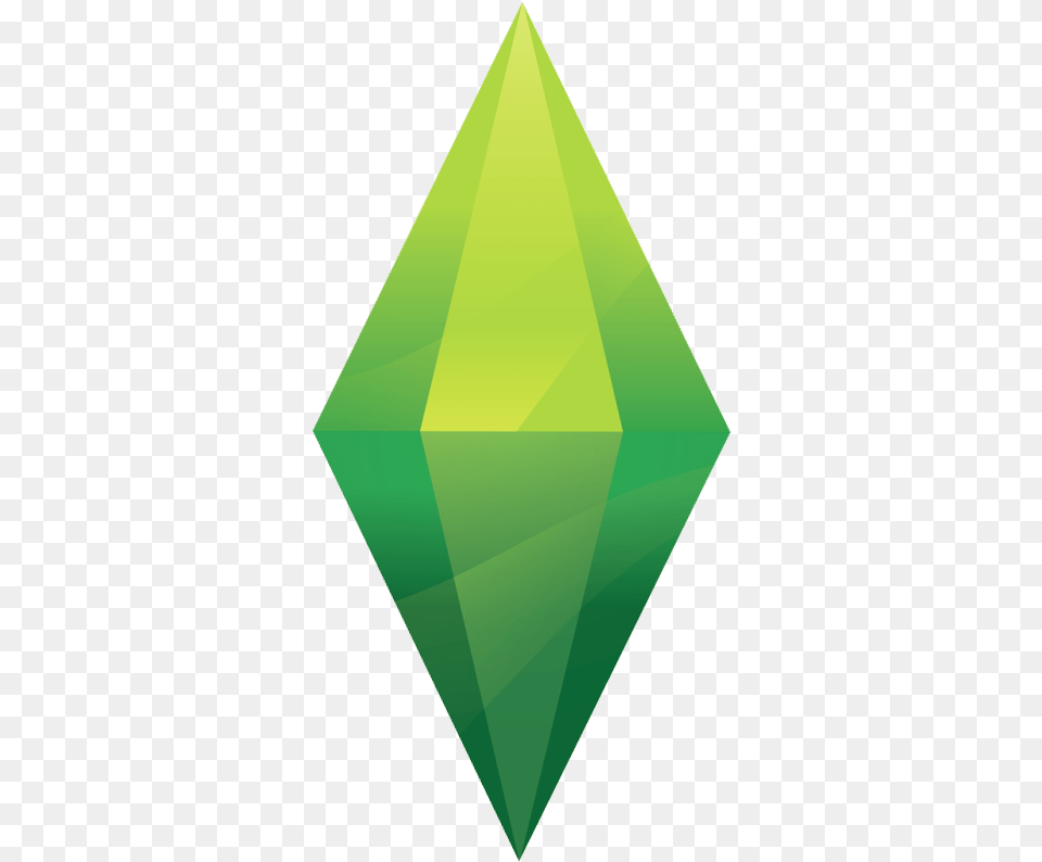 Sims Triangle Green Photo Sims 4 Plumbob, Accessories, Gemstone, Jewelry, Diamond Png Image