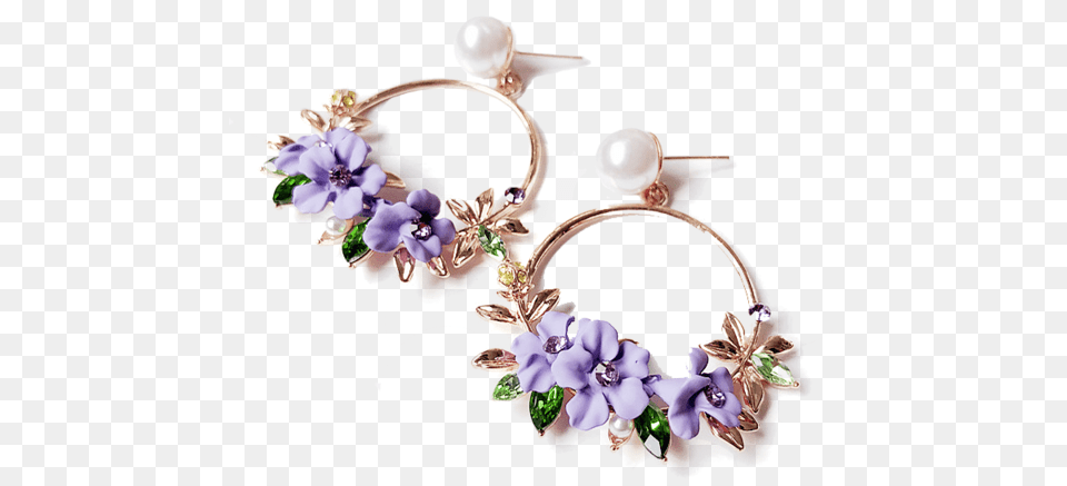 Simulated Pearl Amp Flower Summer Earings Pearl, Accessories, Earring, Jewelry Png