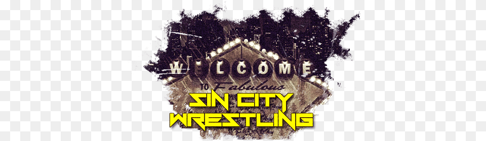 Sin City Wrestling Fiction, Advertisement, Book, Publication, Poster Png