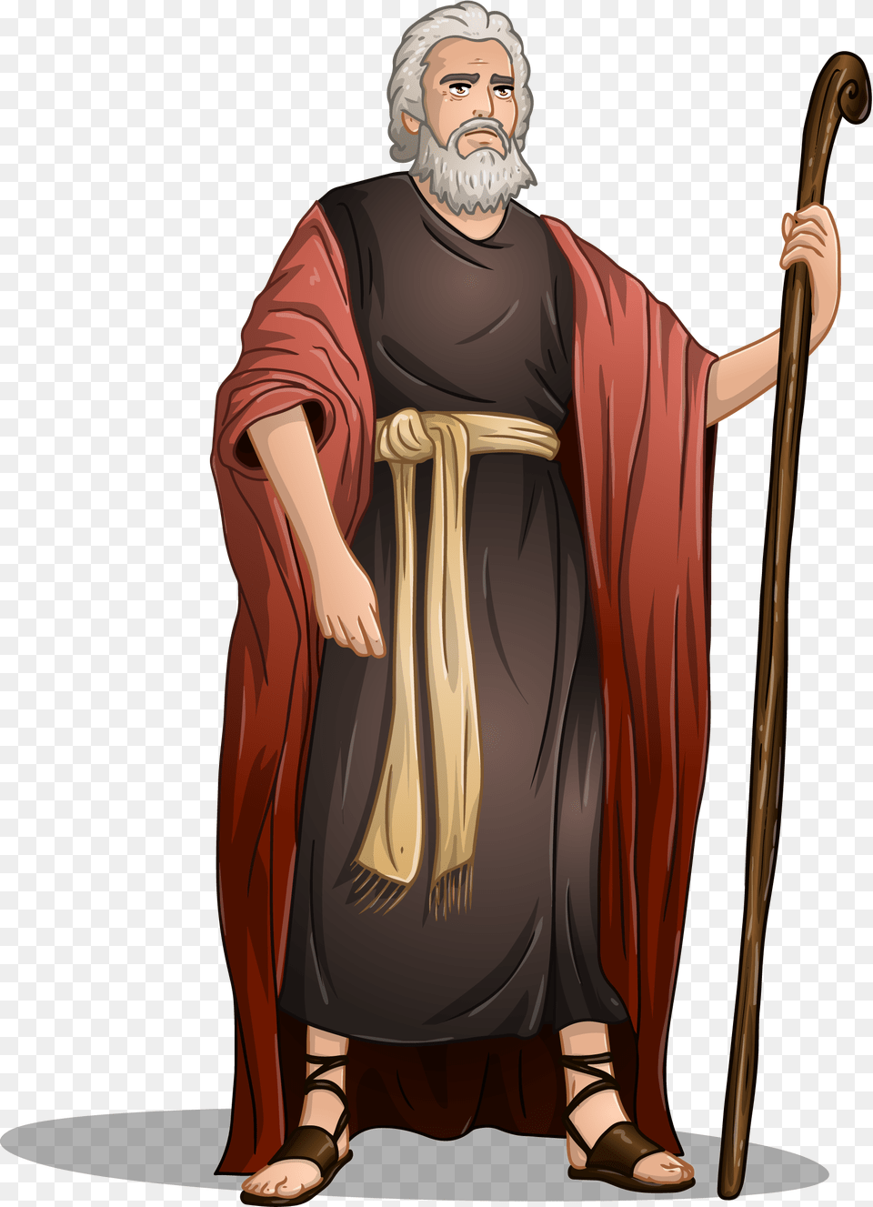 Sin Of Moses Moses At Mount Sinai Moses Character, Fashion, Adult, Person, Man Free Png Download